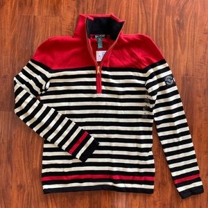 Ralph Lauren Striped Quarter Zip